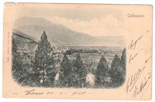 Caldonazzo cartolina primi - -,