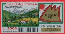 GRATTA E VINCI LOTTERIA