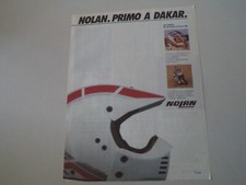 advertising Pubblicità 1988 CASCO HELMET NOLAN N 43 N43 e EDI ORIOLI