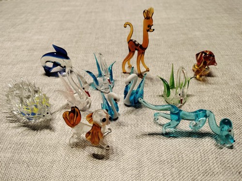 Animaletti piccoli vetro - piccoli,