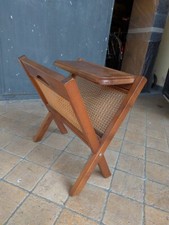 Porta riviste vintage legno