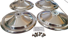 KIT 4 COPPE RUOTA IN ACCIAIO