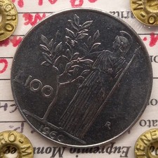 100 Lire Minerva 1960