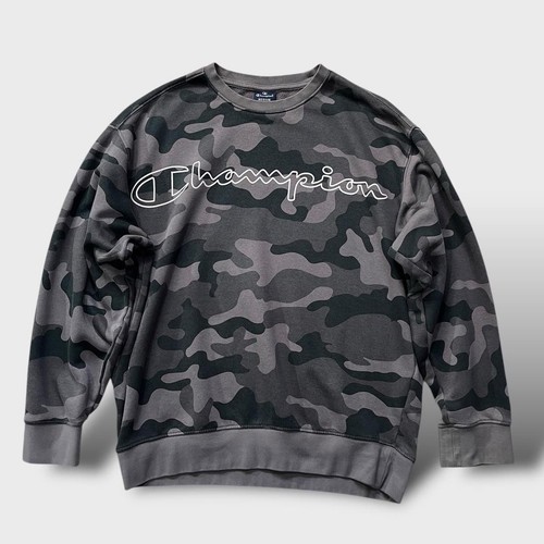 Felpa champion camo oversize - m,
