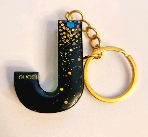 Designer logo keyring - logo, letter
