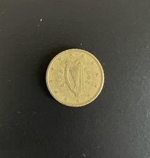 MONETA 50 CENTESIMI - IRLANDA 2002 - EIRE - ARPA CELTICA
