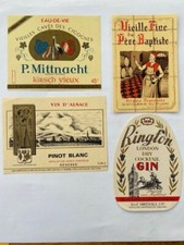 M02 Etichette di bottiglia di vino o liquore - lotto - label - etiquette