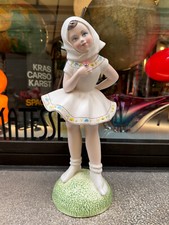 MOLLICA (?) 1931 ceramica bambina vintage grande cm 39