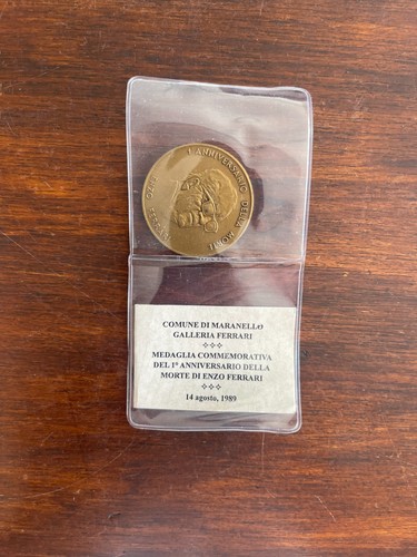 Ferrari medaglia - medaglia, 1^