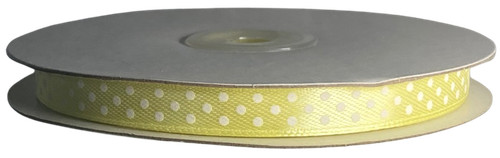 Nastro doppio raso pois - nastro, giallo