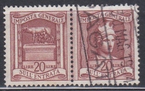 Italia 1959 marca da - italia,