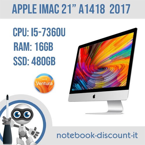Apple imac a1418 2017 - 21",