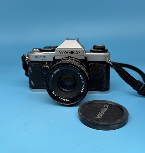 Yashica quartz fotocamera - yashica, fx-d