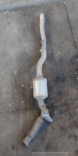 Tubo scarico ant con - scarico,