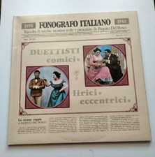 FONOGRAFO ITALIANO -DUETTISTI