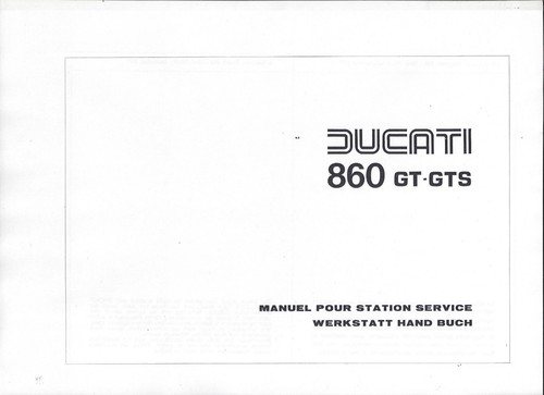 Ducati 860 gts 1976 - gt,