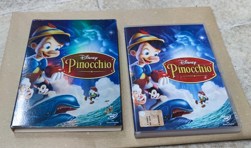 Pinocchio dvd slipcase walt - pinocchio,