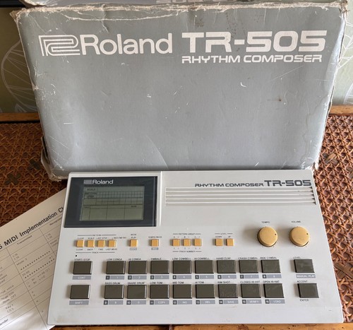 Vintage classico roland 505 - classico, tr-505