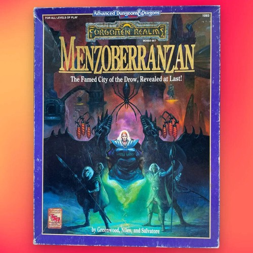Menzoberranzan forgotten - menzoberranzan,