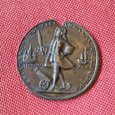 INGHILTERRA GREAT BRITAIN MEDAGLIA 1739 PORTOBELLO AMMIRAGLIO VERNON (MM.36) #PL