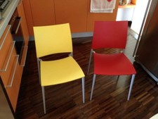 Sedie DESALTO mod. SAND colore GIALLO (3)