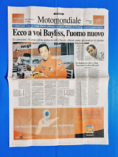 SPECIALE GAZZETTA DELLO SPORT MOTO MONDIALE 25 MAGGIO 2003 TROY BAYLISS - PIRRO