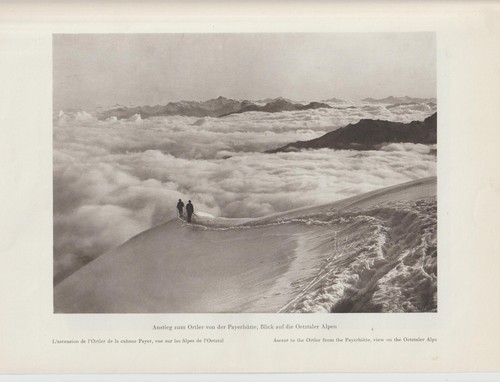 Anstieg zum ortler - ortler, von