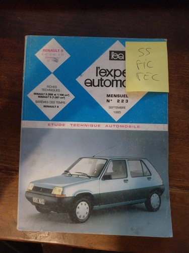 Revue technique renault - technique, 5