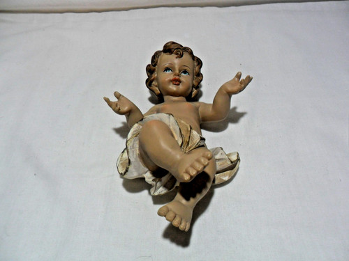 Statuina gesù bambino presepe - statuina,