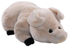 Peluche TRUDI MAIALE PUPAZZO RARO VINTAGE ANIMALE cm40 pig rosa