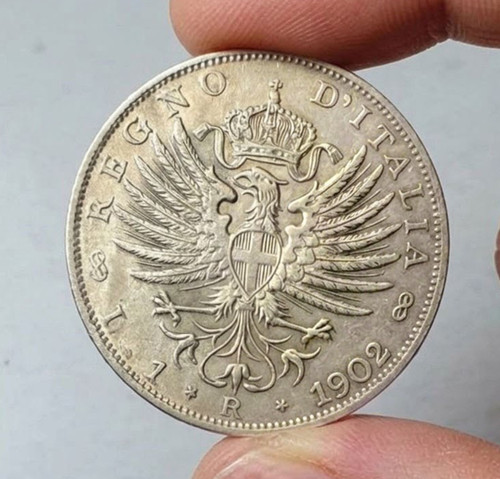Regno italia lira 1902 - regno, d'italia