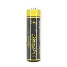 Batteria ricaricabile 4000 mAh 3,7 V Professionale Torcia Telecamera ecc
