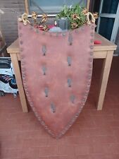 Espositore Per Armi In Pelle Antico