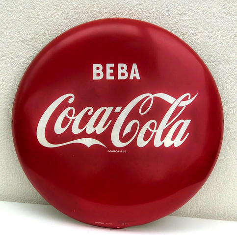 Coca cola bollo - tondo, targa