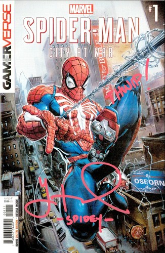 Yuri lowenthal fumetto firmato - fumetto,