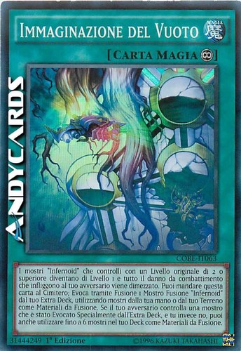 Immaginazione del vuoto void - del, (void