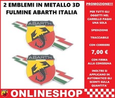 FULMINE ABARTH FOLGORE EMBLEMA