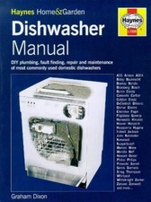 The Dishwasher Manual (Haynes home & garden) by Dixon, Graham Hardback Book The