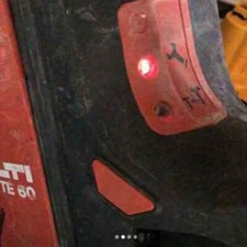 Reset service Hilti scheda elettronica 220Volt  Spia/luce rossa