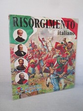 207-ALBUM FIGURINE-RISORGIMENTO ITALIANO-PANINI 1975-COMPLETO BELLO