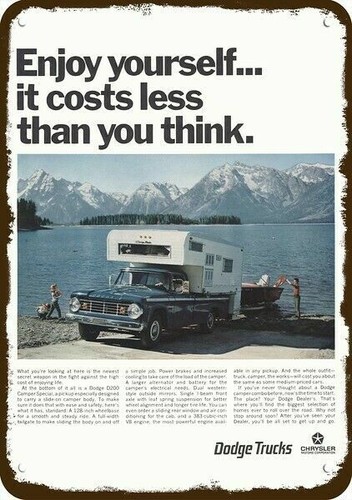 1967 dodge d200 camper special - dodge,