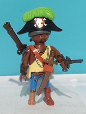 PLAYMOBIL FIGURA PIRATA NEGRO