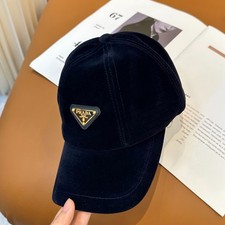 New Prada Baseball Cap Black