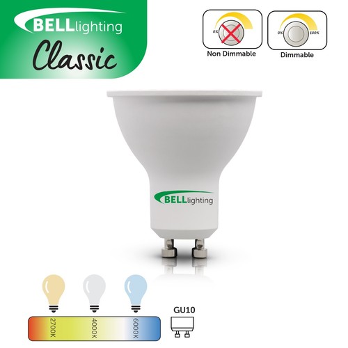 Bell gu10 faretto lampadine - bell,