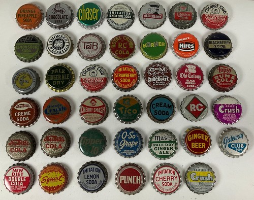 Tappi bottiglia vintage - (41),
