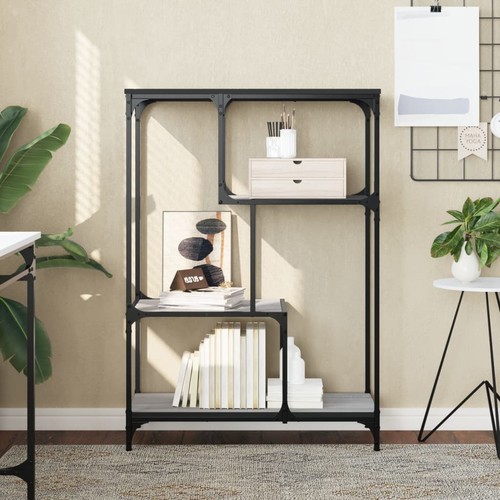 Vidaxl libreria grigio sonoma - grigio,
