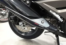 ADESIVO in gel 3D PROTEZIONE COPRI MARMITTA compatibie per scooter kymco AK 550