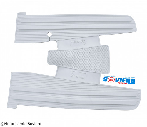 Tappeto gomma bianco vespa - in,
