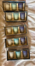 Set di candele profumate in