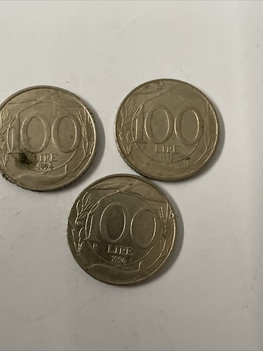 Lotto monete italia 100 - 3,